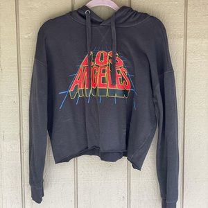 Los Angeles crop sweatshirt
